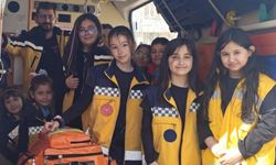 Eskişehir’de ilkokul öğrencilerine ilk yardım ve 112 eğitimi verildi
