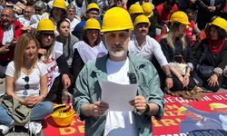 Eskişehir’de maden işçilerine destek eylemi; "Maden işçilerinin direnişi, bu ülkenin vicdanıdır"