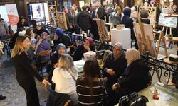 Eskişehir’de otizm farkındalık günü sergisi Haller’de sanatseverlerle buluştu