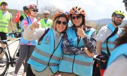 Eskişehir'de spor ve tarih buluştu; 7 kilometrelik parkur boyunca pedal çevirdiler