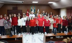 Kazım Kurt otizm farkındalık günü kapsamında çocukları belediyede ağırladı