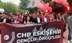 CHP Eskişehir Gençlik Kolları'ndan 19 Mayıs yürüyüşü