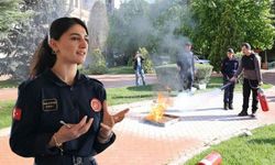 Eskişehir’de bir otelde gerçeğini aratmayan yangın tatbikatı yapıldı