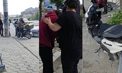 Eskişehir'de otomobil ile motosiklet çarpıştı; Yaralı sürücü hastaneye kaldırıldı