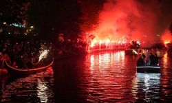 Eskişehir’de binlerce insan 19 Mayıs coşkusunda fener alayında buluştu