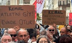 Eskişehir halkından Kemal Kılıçdaroğlu'na pankartlı gönderme; “Kemal atletini giy, evinde otur”