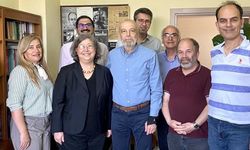Eskişehir-Bilecik Tabip Odası'ndan mahkeme kararıyla görevine dönen Prof. Dr. Cem Kaptanoğlu’na ziyaret