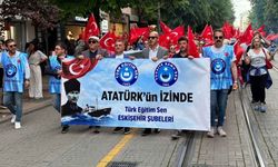 Türk Eğitim-Sen Eskişehir Şubelerinden 19 Mayıs'a yakışan etkinlik