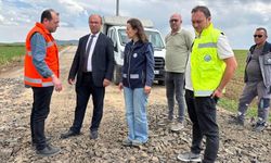 Eskişehir'de 9 kilometrelik yolda bakım ve güçlendirme çalışması başladı