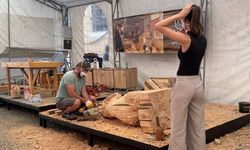 Eskişehir'de Uluslararası Ahşap Heykel Festivali’ne yoğun ilgi