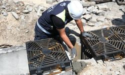Eskişehir'de yeni yağmur suyu ızgaraları devrede