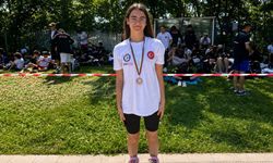Eskişehirli milli sporcu Ecrin Çevik Bulgaristan’dan madalya ile döndü