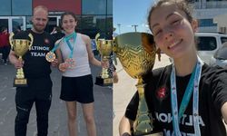 Eskişehirli Özge Gündağ Dünya Kupası'nda iki şampiyonluk kazandı
