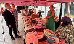 Fethi Özkara’dan Ahşap Heykel Festivali’ne destek