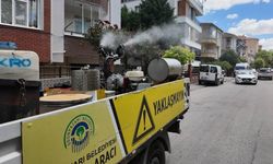 Eskişehir'de ilaçlama çalışmaları tam gaz devam ediyor