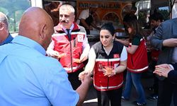 Eskişehir'de şehitler için lokma dağıttılar