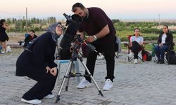 Eskişehir'de teleskoplarla gökyüzünü gözlemlediler