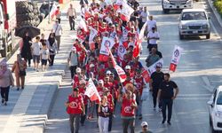 Eskişehir'den Ankara'ya yürüyen enerji işçileri eylemlerine devam ediyor
