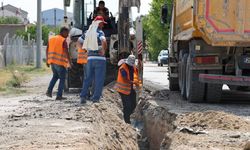 Eskişehir'de koca bir mahallede daha kanalizasyon hattı yenileniyor
