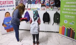 Eskişehir'de okula gidecek çocuklar için kırtasiye kampanyası başladı