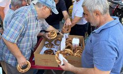 Eskişehir'de ücretsiz simit dağıtıldı; Çok kısa sürede tükendi