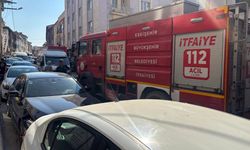 Eskişehir’de yangına giden itfaiye araçları uzun süre beklemek zorunda kaldı