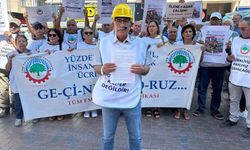 Eskişehir'deki emeklilerden direnen madencilere destek