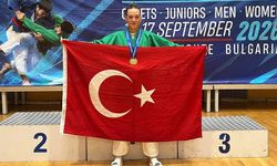 Eskişehirli milli sporcu Tuana Kambur Avrupa şampiyonu oldu