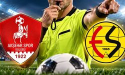 Konya Akşehirspor - Eskişehirspor maçının hakemi belli oldu