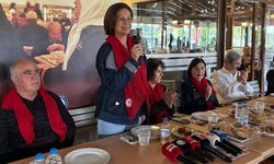Eskişehir'de emekliler ile bir araya gelen Ayşe Ünlüce'den alkış toplayan konuşma
