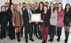 Eskişehir Barosu Başkanı Barış Günaydın resmi olarak yeni görev dönemine başladı