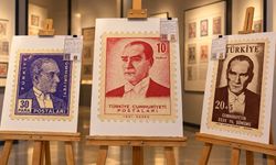 Eskişehir'de Cumhuriyet'in 103. yılına özel Atatürk ve Cumhuriyet pul sergisi