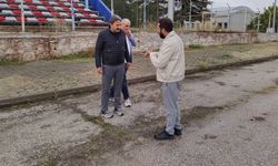Eskişehir'de Necdet Yıldırım Spor Sahası yenileniyor: Çalışmalar sürüyor