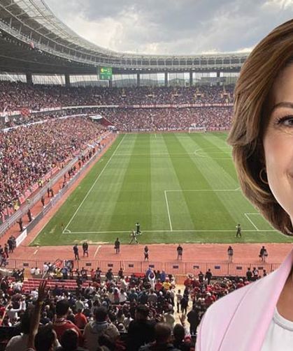 Ayşe Ünlüce'den Eskişehirspor taraftarları için övgü dolu sözler