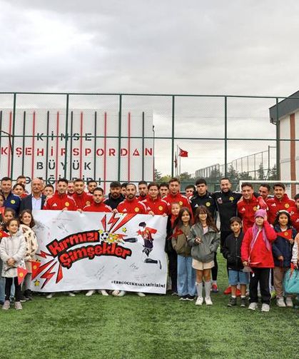 Eskişehirspor tesislerinde unutulmaz bir gün yaşandı