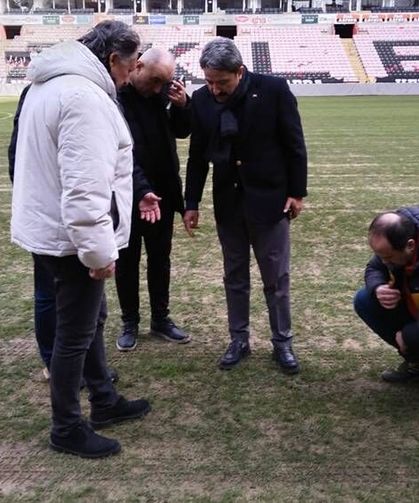Eskişehirspor taraftarları bu sıkıntı nedeniyle şikayetçiydi; Yerinde incelendi