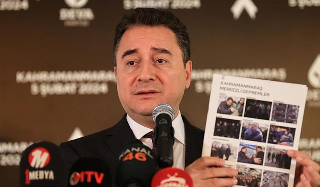 Ali Babacan Cumhurbaşkanı adayı olduğunu ilan etti