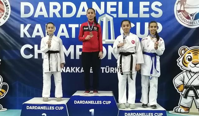 Eskişehirli sporcular Çanakkale’den 6 madalya ile döndü