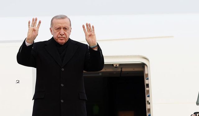 Cumhurbaşkanı Recep Tayyip Erdoğan Suudi Arabistan'a gitti