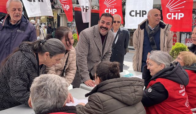 CHP Eskişehir İl Başkanı Talat Yalaz Eskişehir'de toplanan imza sayısını açıkladı