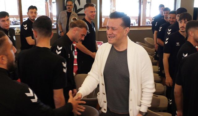 Nebi Hatipoğlu'ndan Eskişehirspor’a Manavgat maç öncesinde destek