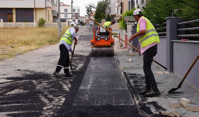Eskişehir'de asfalt ve kaldırım çalışmalarının yapıldığı mahalleler belli oldu