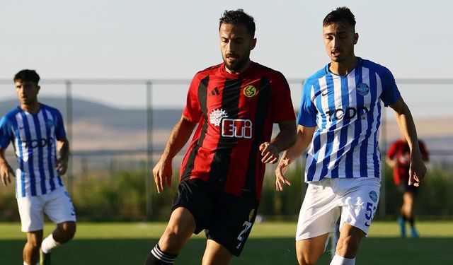 Eskişehirspor ilk hazırlık maçında Ankara Demirspor ile karşılaştı