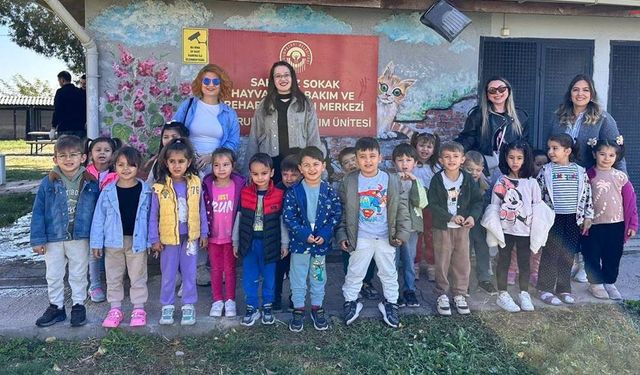 Eskişehir'de çocuklara sorumluluk bilinci kazandıran etkinlik