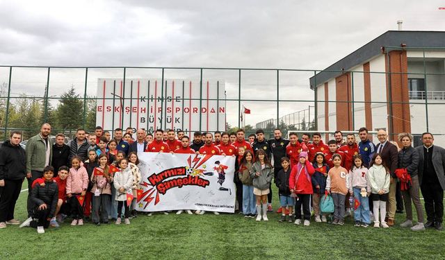 Eskişehirspor tesislerinde unutulmaz bir gün yaşandı