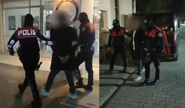 Eskişehir'de hareketli anlar; Şüpheli şahıs kovalama sonucu yakalandı