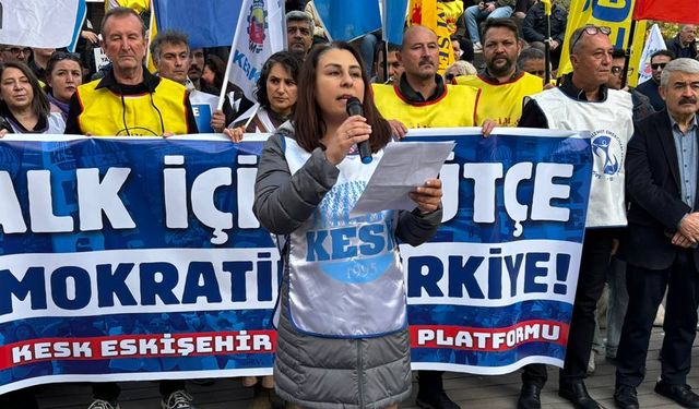 KESK Eskişehir Şubeler Platformu: "2026 bütçesinden bizim payımıza yine mücadele düştü"