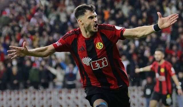 Eskişehirspor - Karşıyaka maçında kazanan Eskişehirspor oldu