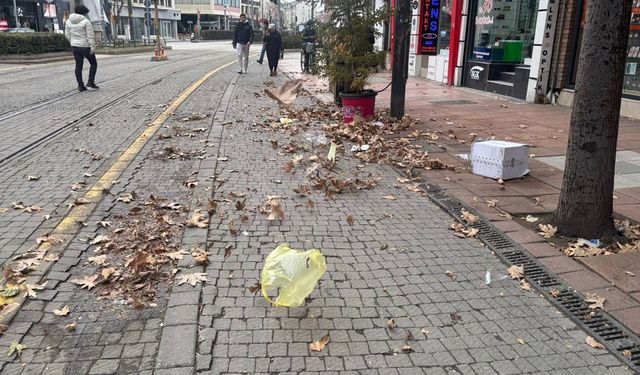 Eskişehir genelinde etkili olan kuvvetli rüzgar nedeniyle önemli bir uyarı geldi