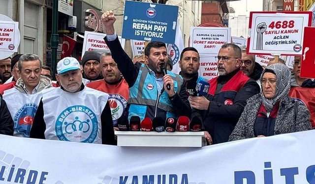Memur-Sen Eskişehir İl Temsilcisi İbrahim Akar: "Hakem kuruluyla buraya kadar diyoruz"